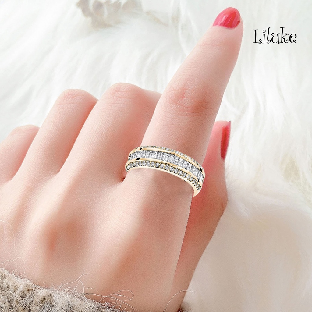 Nhẫn Đính Đá Liluke Thời Trang Cho Nữ