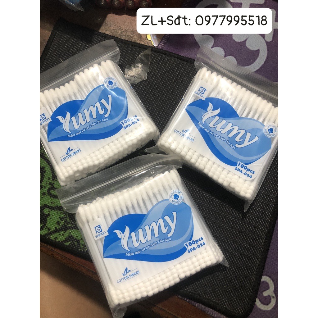 Gói Tăm Bông Ngoáy Tai YUMY Đẹp