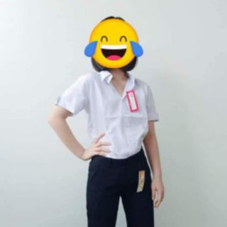 Áo Sơ Mi Học Sinh Nữ hình thật 100%