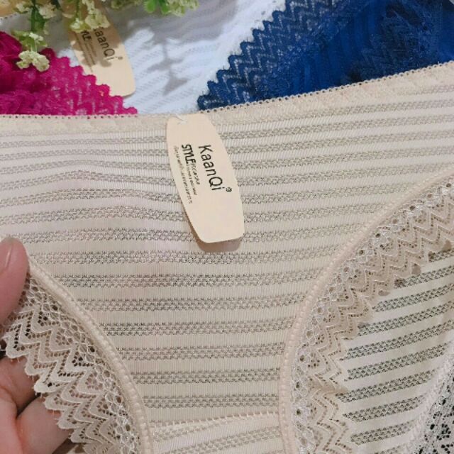 Combo 10 quần ren thông hơi