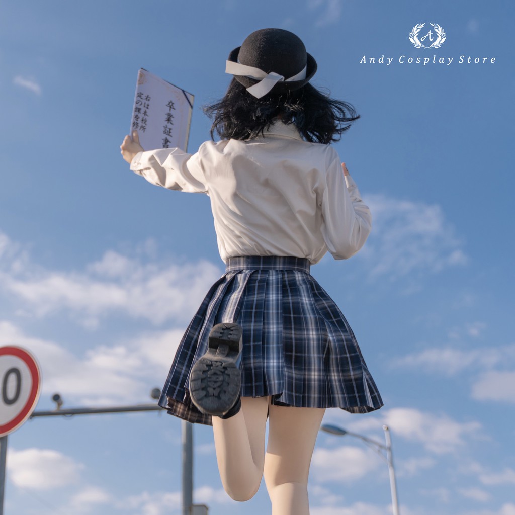 [CÓ SẴN] Váy JK xanh đậm Sơn Hải Gian - Sơn Cốc Xuyên | BigBuy360 - bigbuy360.vn