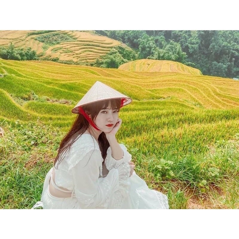 Nón Lá Lọai Nhỡ Cho Trẻ Em Và Người Lớn