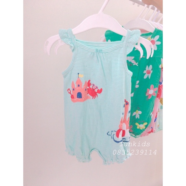 Body đùi, romper đùi xuất xịn {Sz 0-3m}