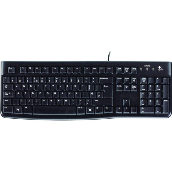 Bàn phím có dây Logitech K120 - BH 36T chính hãng