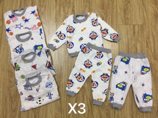 Combo 6 bộ nỉ bông