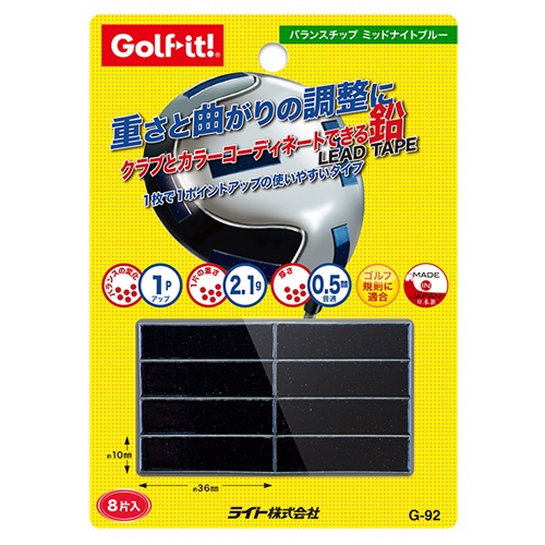 Miếng chì dán đầu gậy golf Golf it G-92, G-163  -  Weight Balance Chính hãng 100%