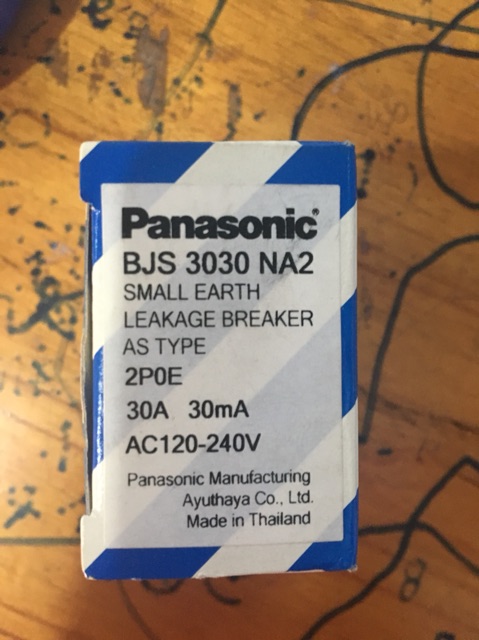 CB cầu dao tự động chống giật din Panasonic