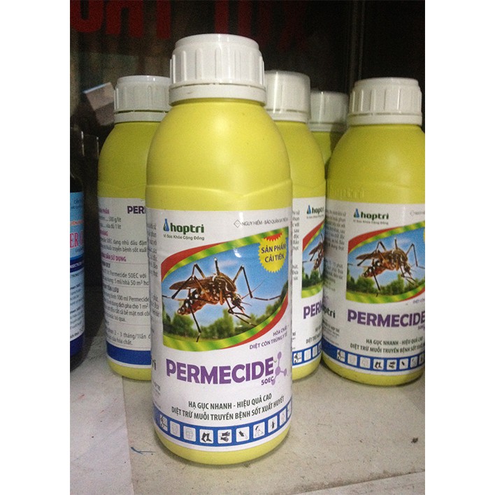 Thuốc muỗi, kiến, gián, ruồi PERMECIDE 50EC 1000ml