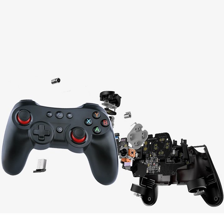 [CHÍNH HÃNG RIITEK] Gamepad Rii GP200 | kết nối bluetooth android x3 mini, tx3 mini,mibox | Windows Xbox 360 fifa online | BigBuy360 - bigbuy360.vn
