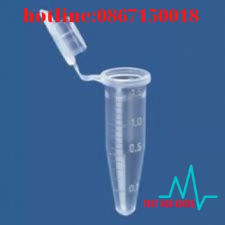 Ống eppendorf 1,5ml - ống ly tâm 1,5ml, túi 500 cái