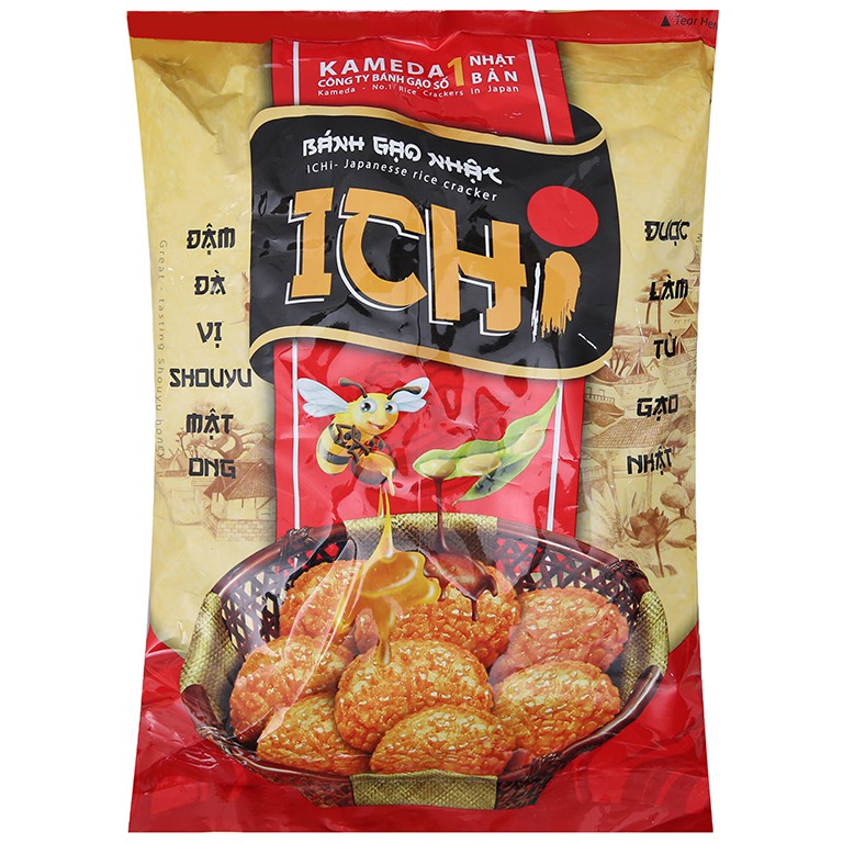 Bánh Gạo Nhật Ichi Vị Shouyu Mật Ong (Gói 100g)