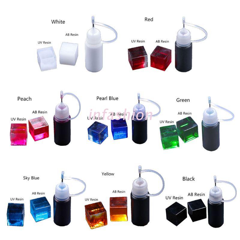 Lọ Màu Acrylic 10g 0.35oz Làm Móc Khóa Trang Trí Thủ Công DIY