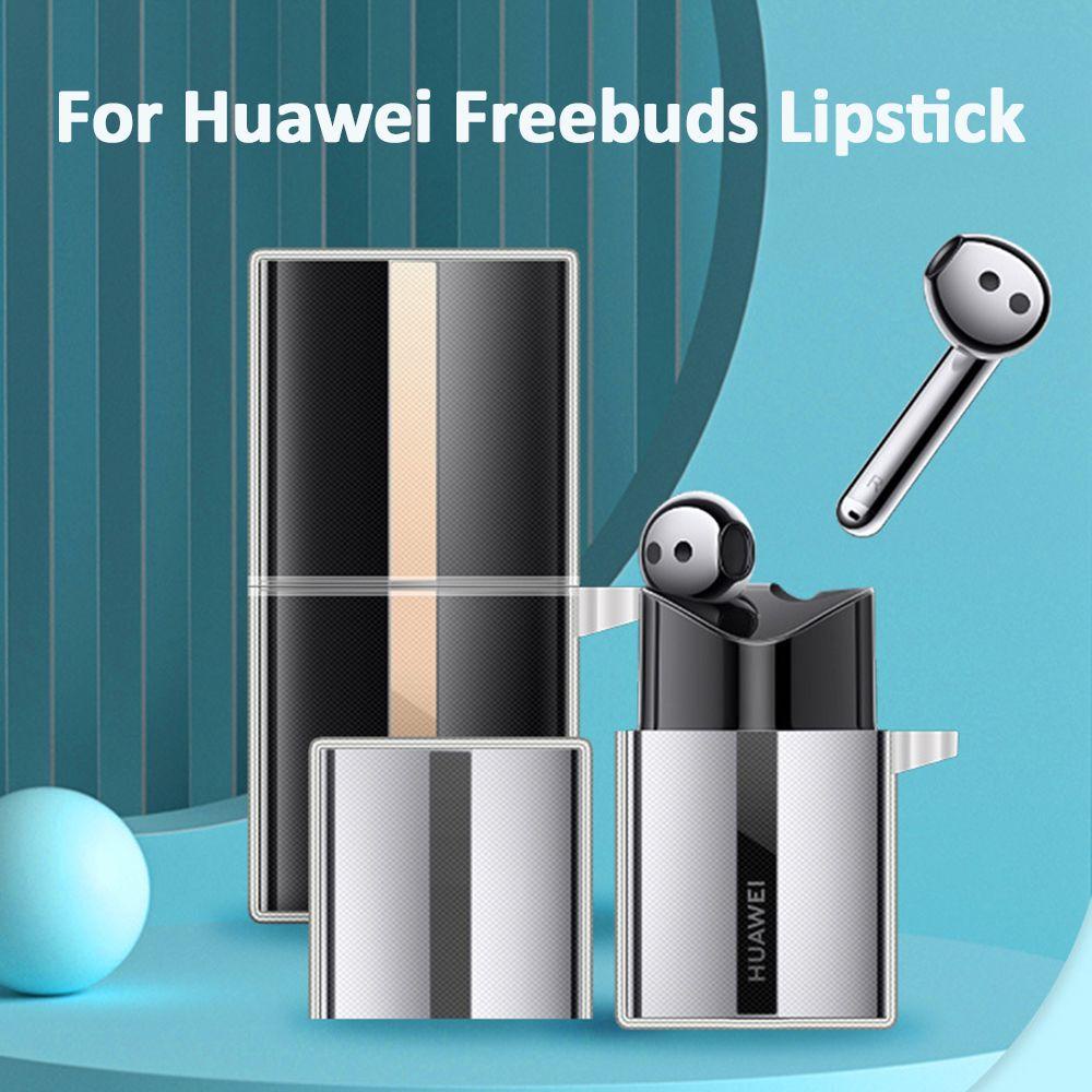 JONYE Ốp Vỏ Bảo Vệ Hộp Sạc Tai Nghe Huawei Freebuds Trong Suốt Kèm Móc Khóa Tiện