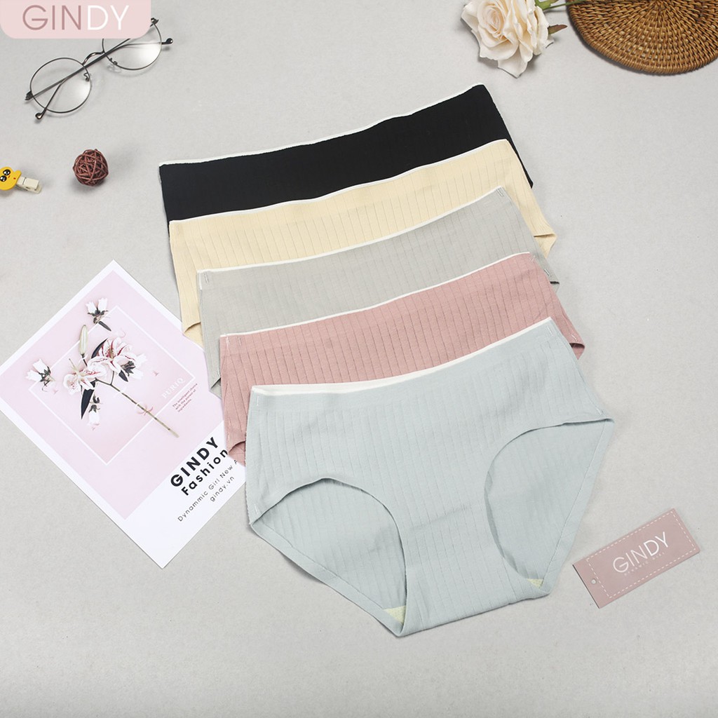Quần lót nữ GINDY cotton không đường may không viền thấm hút mồ hôi QL0221003 | BigBuy360 - bigbuy360.vn