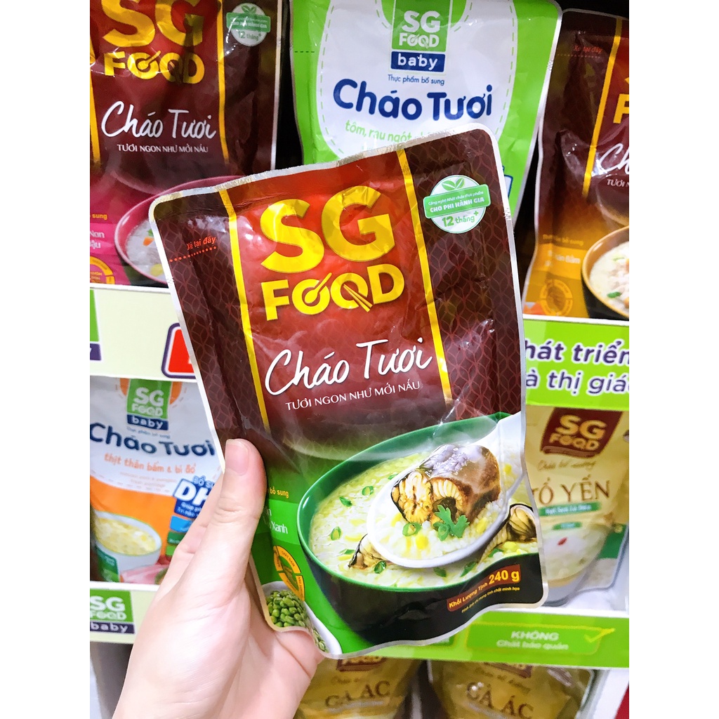 Cháo tươi Sài Gòn Food 270gr