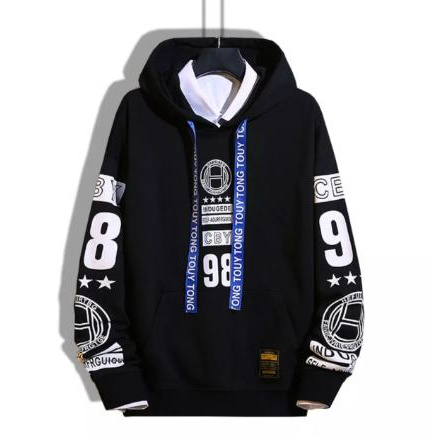 Áo Hoodie Nón Chui Trùm Đầu Nữ Nam Unisex Chất Vải Nỉ Poly Số 9 WAH039NO