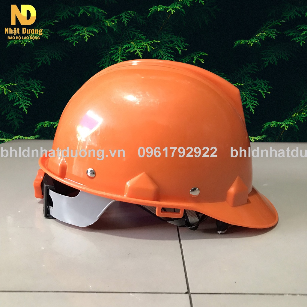 Nón bảo hộ lao động bảo bình khóa vặn BB N001, mũ bảo hiểm bảo vệ đầu khi lao động