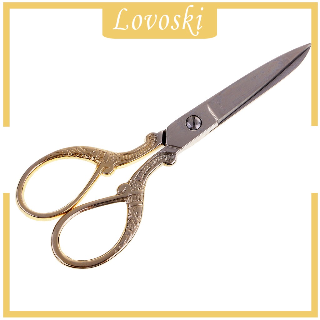 Kéo Inox Mạ Vàng Chuyên Dụng Cho Thợ May DIY