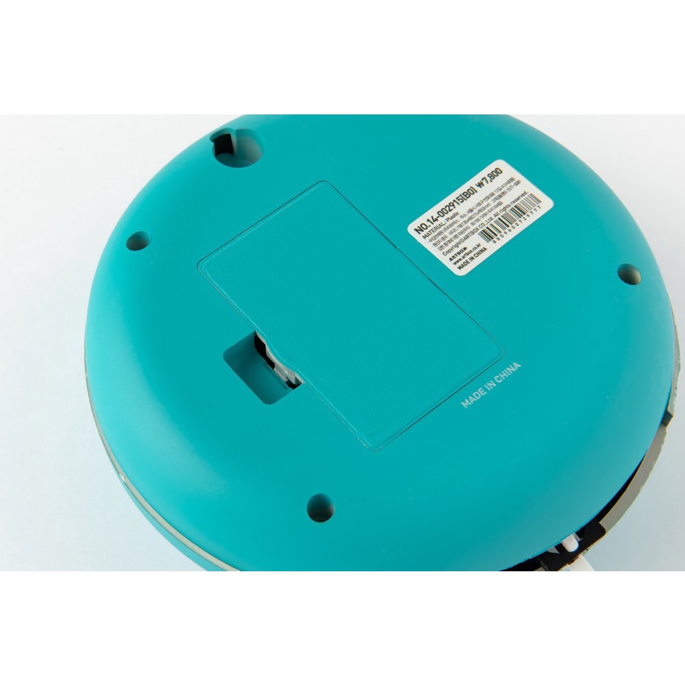 Đồng Hồ Treo Tường ARTBOX Hàn Quốc Hình Tròn Họa Tiết Otto Màu Xanh Dương