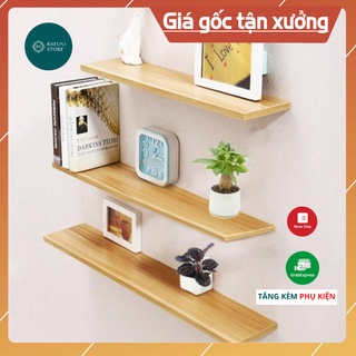 Kệ thanh ngang treo tường trang trí decor đơn giản dễ lắp đặt