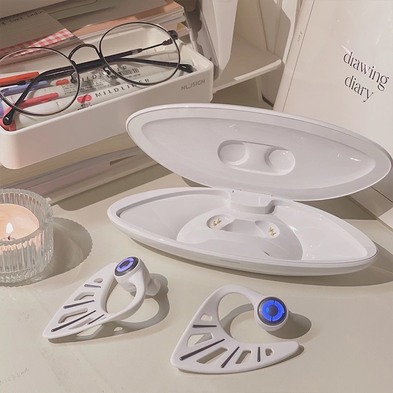 YOWU Demon Dance Elf phiên bản Frost White Tai nghe TWS True Wireless Bluetooth Binaural In-Ear Luminous Music.