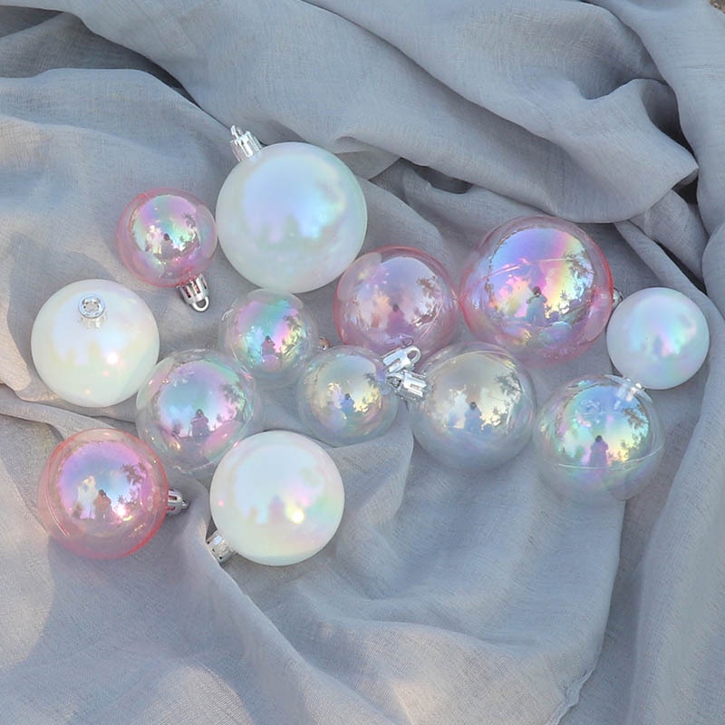 Bộ 4 Quả Cầu Trong Suốt Trang Trí Bánh Kem