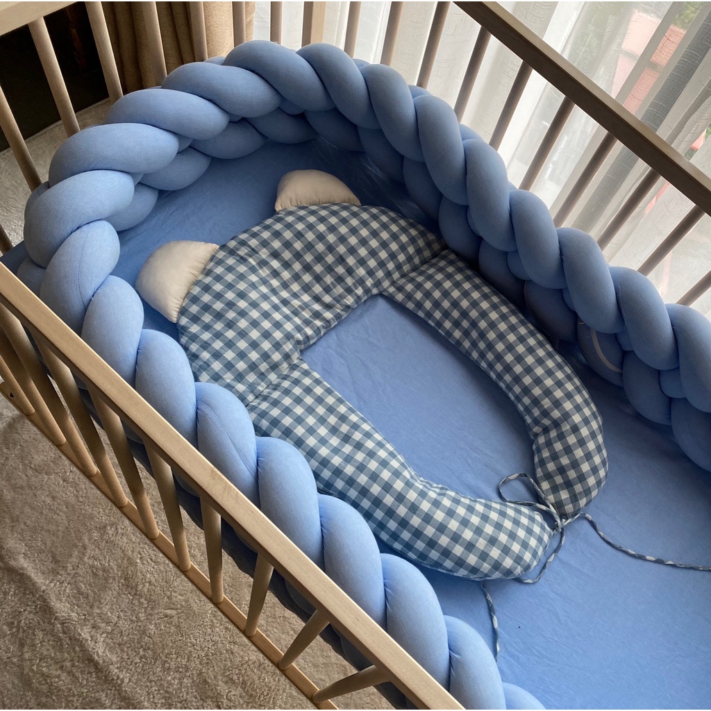 Gối Chặn Vỏ Đỗ Chống Giật Mình,chống Bẹp Đầu Cho Bé Ôme Dùng Từ Sơ Sinh 100% Tự Nhiên