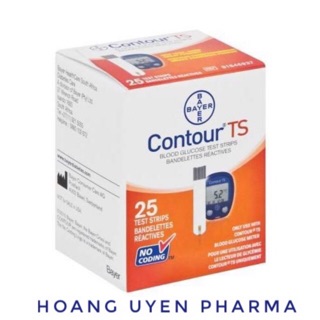 Que thử dùng cho máy đo đường huyết contour TS