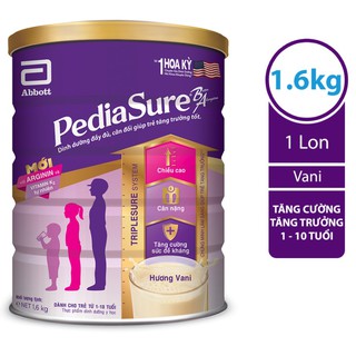 Sữa bột Pediasure hương vani (hộp móp) 850g,1,6kg