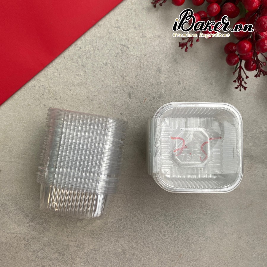 Khay trung thu 7.5cm bánh 75-100g (xấp 50)