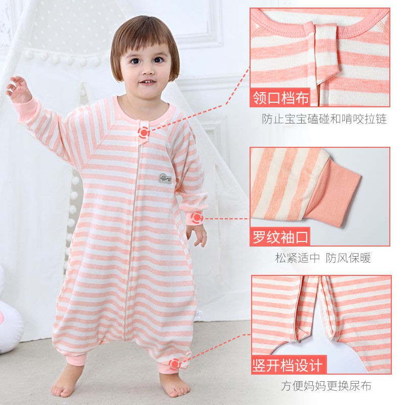 Túi Ngủ Vải Cotton Mỏng Thoáng Khí Thời Trang Mùa Hè Cho Bé