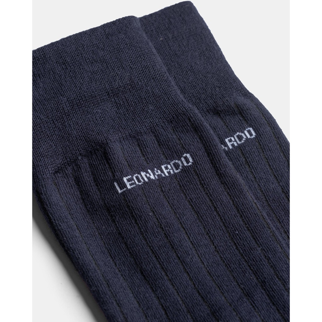 1 Đôi tất vớ nam cao cổ sợi cotton của thương hiệu Leonardo