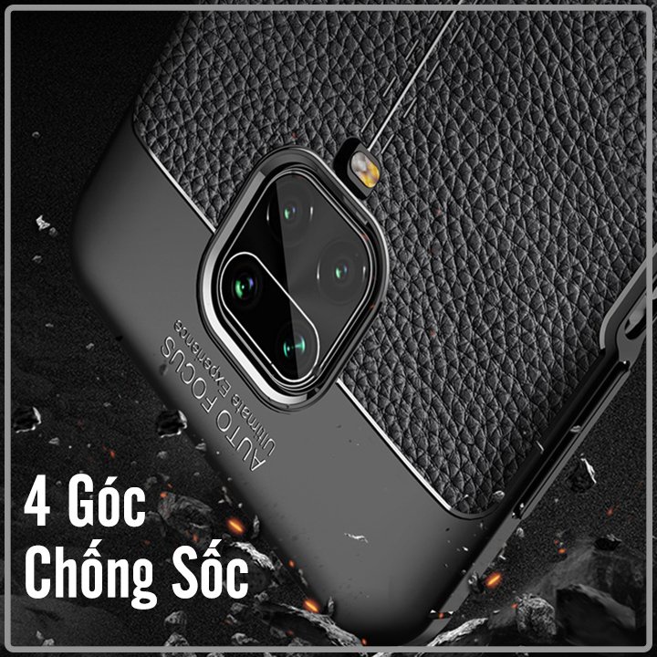 Ốp lưng xiaomi redmi note 9 pro da nhám hạn chế vân tay , chính hãng Auto