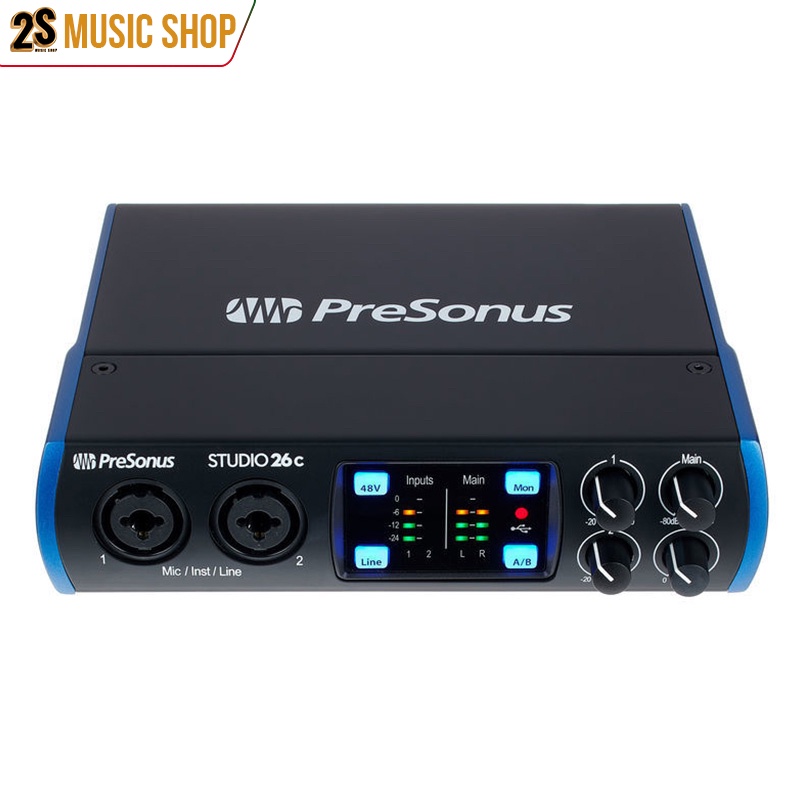 Soundcard Thu Âm STUDIO 26C – PreSonus