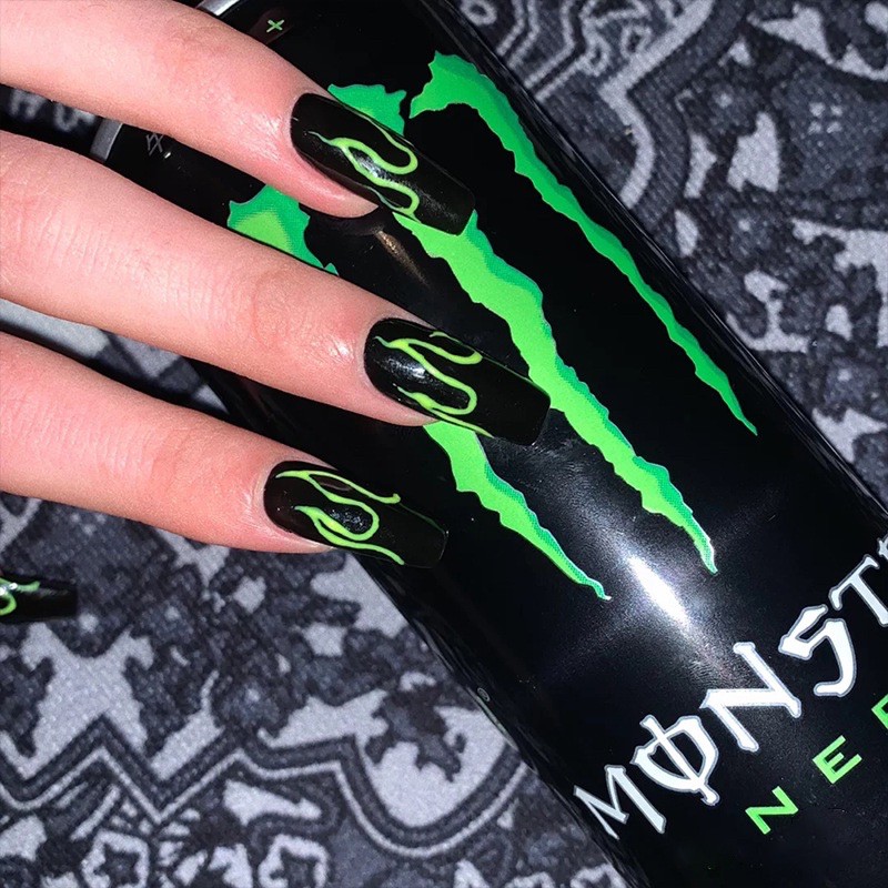 Set 24 móng tay giả D192, dáng móng dài ( Tặng kèm keo và dũa )