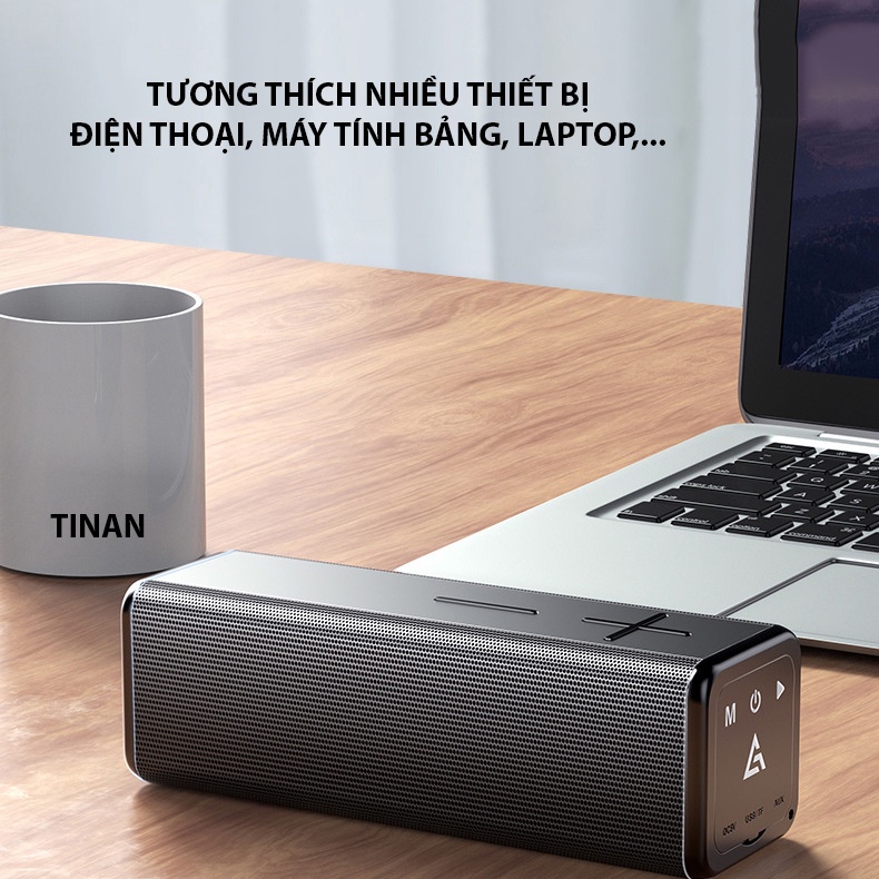 Loa Bluetooth Không Dây MC MV13, Loa Siêu Trầm, Chống Nước Âm Lượng Lớn Ngoài Trời