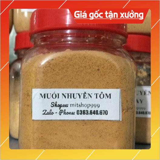 Muối Nhuyễn Tôm Cay Ngon 💥Chính Gốc 💥100gram - Muối Tôm Tây Ninh Đậm Đà, Nguyên Vị, Chấm Được Nhiều Món