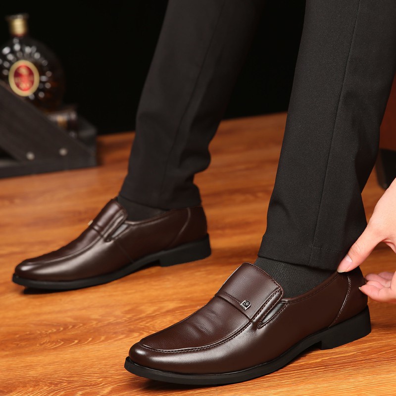 Giày tây nam màu đen phong cách doanh nhân