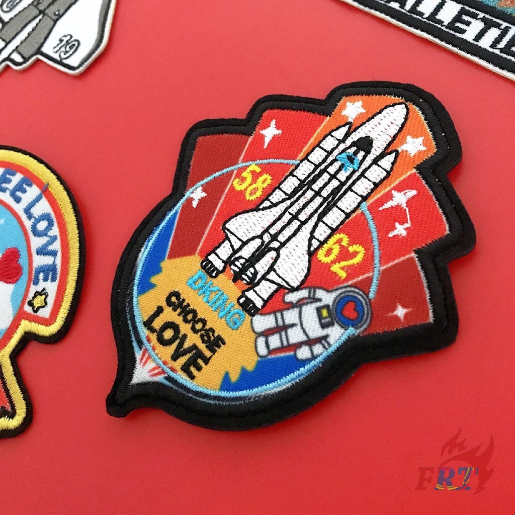 Miếng dán vá ủi chủ đề Nasa cá tính