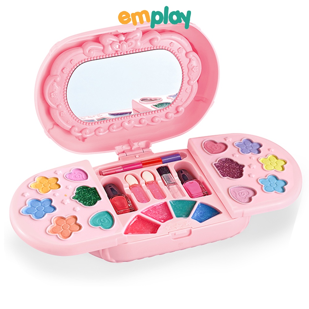 Đồ chơi trang điểm hình máy ảnh, có dây đeo chéo sành điệu, chất liệu trang điểm thật đã được kiểm định an toàn cho trẻ