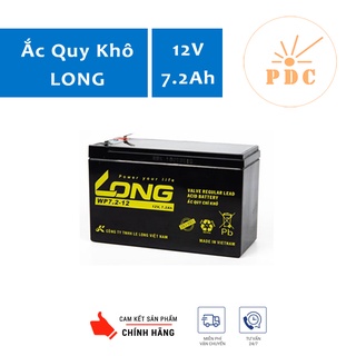 Bình Ắc Quy LONG 12V 7.2Ah WP7.2-12 Cho UPS, Biến Tần, Thiết Bị Tủ Điện