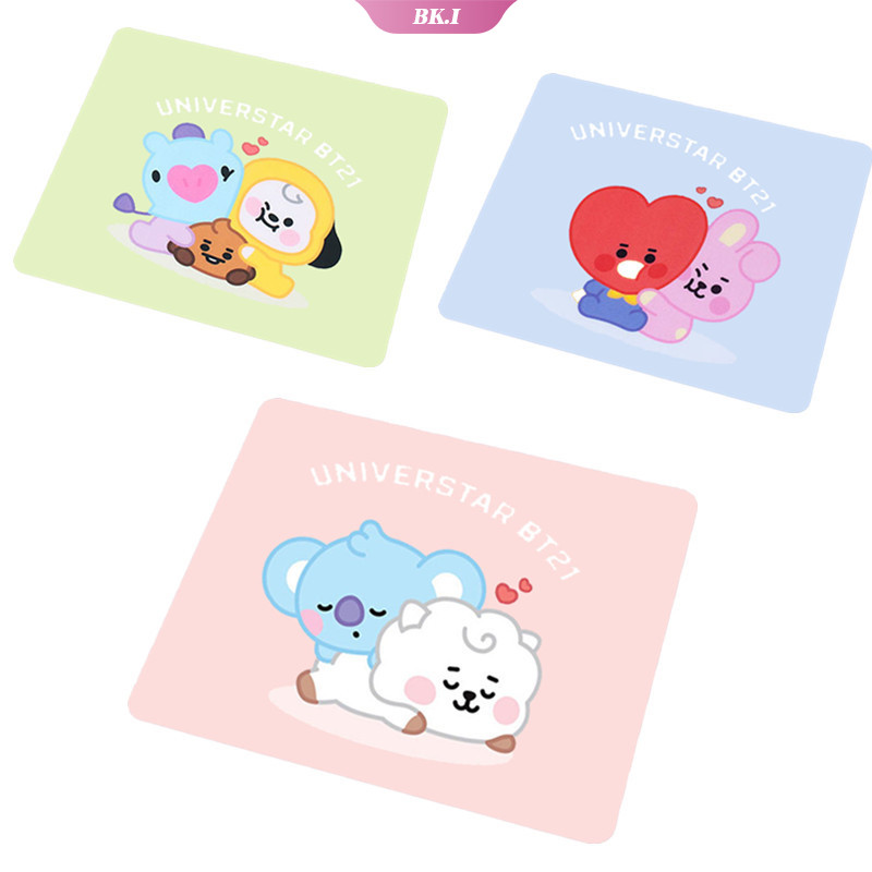 Miếng Lót Chuột Kiểu Hoạt Hình Bts Bt21 Đáng Yêu (Ku2)