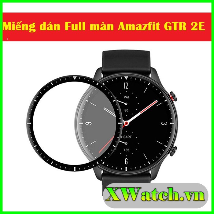 Dán Màn Hình Cường Lực Amazfit GTR 2E GTR2 GTS 2 mini 3D Dẻo Full Màn