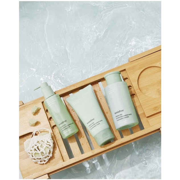 Sữa Rửa Mặt Trà Xanh Sạch Sâu Da Innisfree Green Tea Hydrating Amino Acid Cleansing Foam 150g - 200k