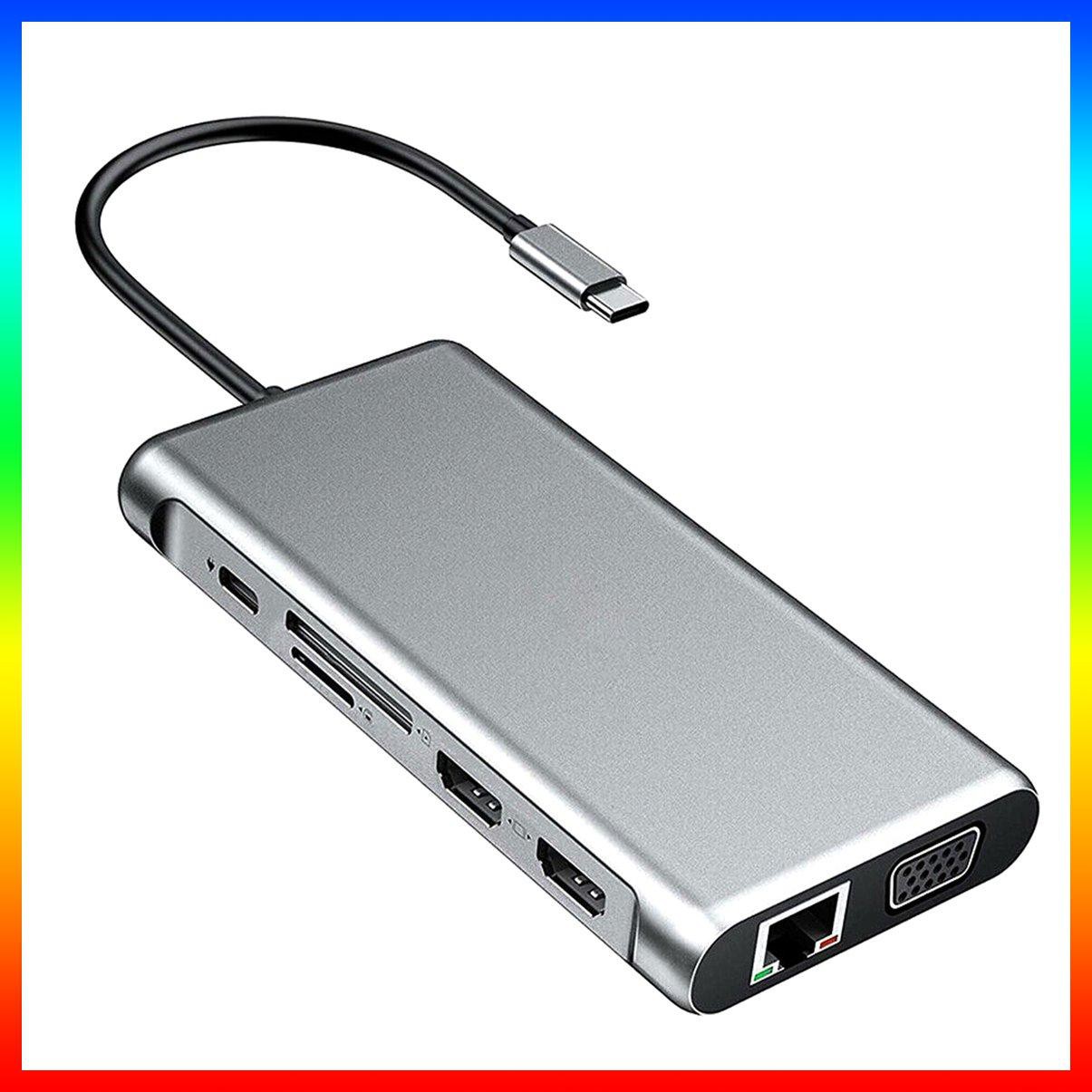 Bộ Chia Cổng Hdmi Ethernet Usb 3.0 12 Trong 1