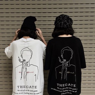 FREESHIP TỪ 99K Áo Thun THE GATE Unisex  Rộng Hình thật Dành Cho Nam Và Nữ