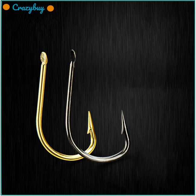 Set 11 Lưỡi Câu Cá Bằng Thép Các Bon Chuyên Dụng