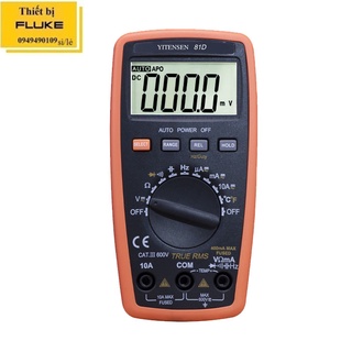 Vc - 81d đồng hồ đo điện đo tụ đo tần số mẫu mới nhất là yitensen vc 81d
