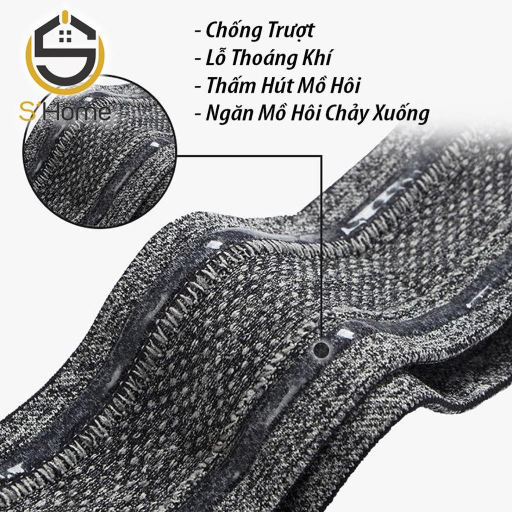 [HÀNG NHẬP KHẨU] Băng Đô Thể Thao, Yoga, Leo Núi, Erobic, Gym Headband Đeo Trán Thấm Chặn Mồ Hôi Chống Trượt _ S'Home