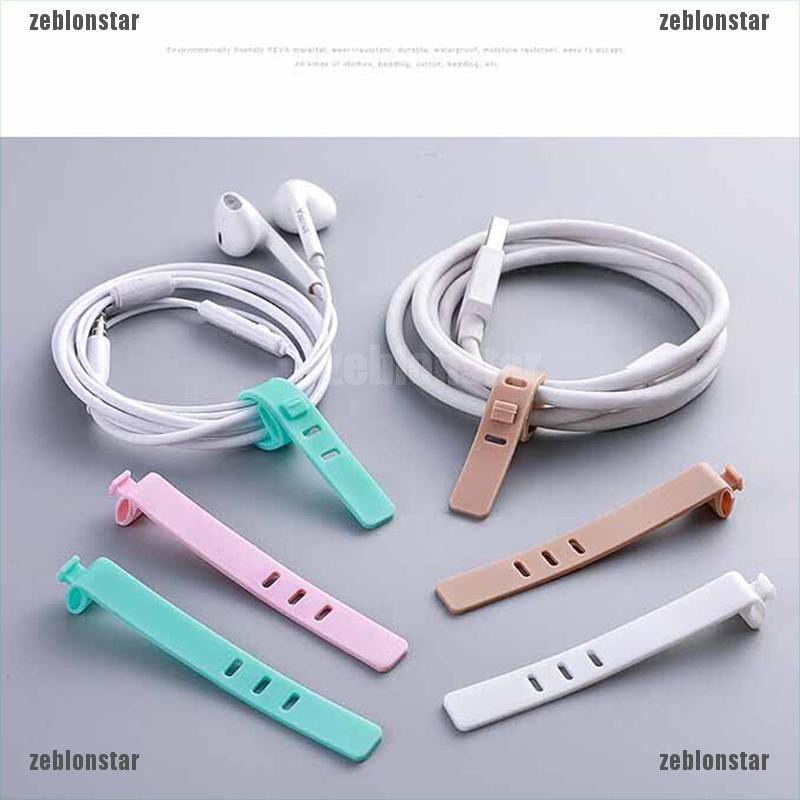 ❤Giá Đỡ Dây Cáp Bằng Silicon Hình Ngôi Sao 4